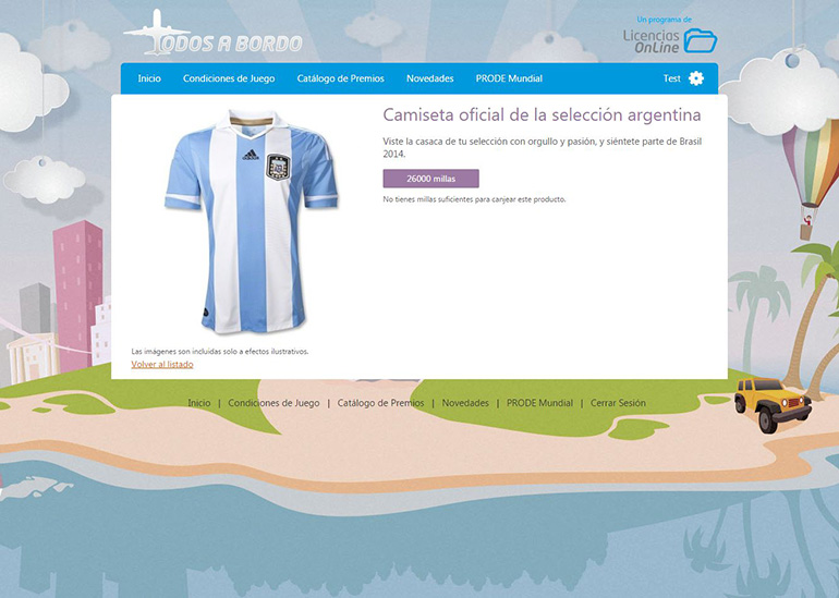 Canje de premios
